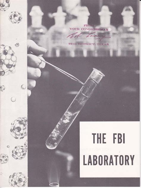 The Fbi Laboratory A Brief Outline Of The History The Service And