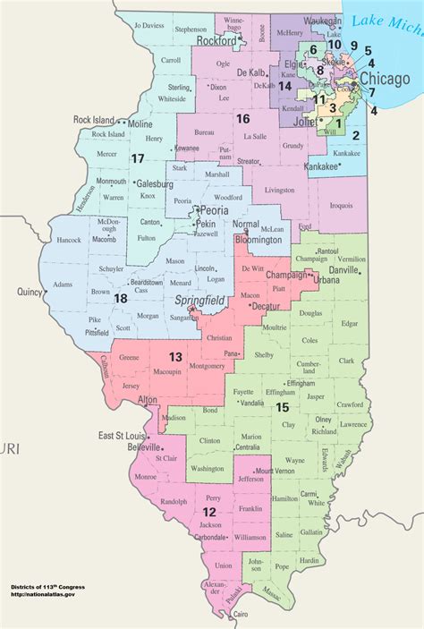 Illinoiss Congressional Districts Wikipedia
