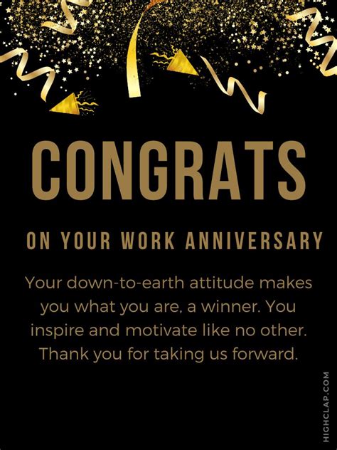 Work Anniversary Wishes For Ceo Design Talk