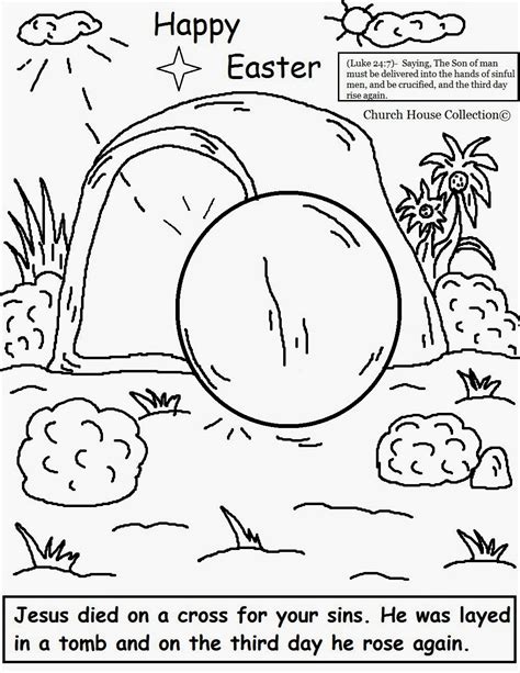 Church House Collection Blog: Easter Jesus Resurrection Coloring Pages