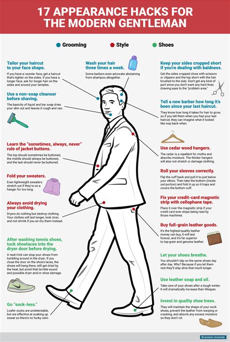 17 Style And Grooming Hacks Every Gentleman Needs To Know Style