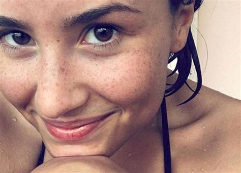 La Selfie De Demi Lovato En Bikini Que Enloqueció Las Redes