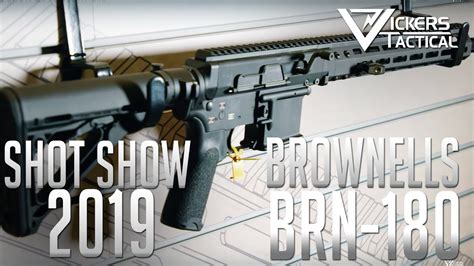 Shot Show 2019 Brownells Br 180 Youtube