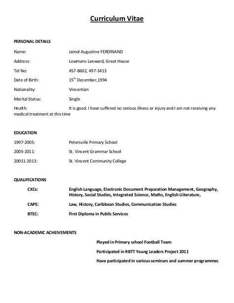 So, use this curriculum vitae format only if you have a good reason not to choose any other. Curriculum Vitae Sample Format | Job resume format ...