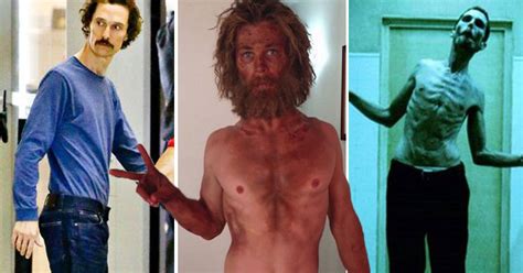 17 Most Extreme Celebrity Weight Loss And Gains As Chris Hemsworth