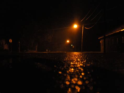 Rainy Night Road By Trist521 On Deviantart