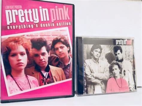 Pretty In Pink 1986 Film Dvd And Cd Soundtrack Molly Ringwald Andrew