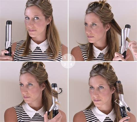 How To Use A Curling Iron Option 1 Start By Holding The Curling Iron