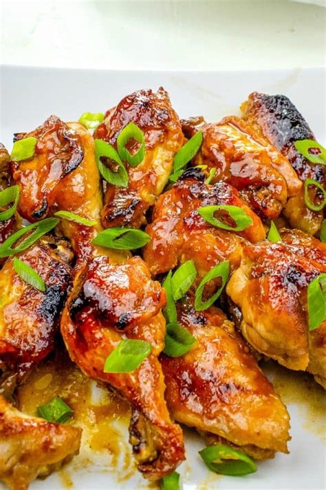 Rate it in bowl, combine 1 cup teriyaki, vinegar, 1 tbsp honey, scallions, ginger, garlic, and oil. Bottled Teriyaki Wings - Chicken Teriyaki ãƒ ã‚­ãƒ³ç…§ã‚Šç ...