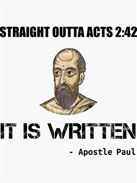Funny Apostle Paul Christian Catholic Meme 242 Sticker For Sale By