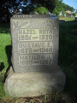 Hazel Ruth Rosenbaum 1901 1920 Find a Grave äreminne