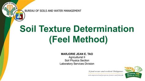3 Soil Texture Determination Through Feel Methodpdf