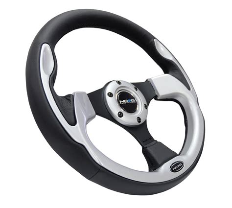 Nrg Steering Wheels Pilota Sport 320mm Leather W Color Accents