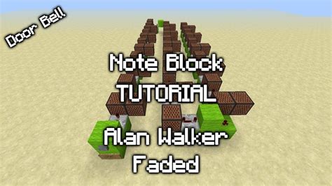 Alan Walker Faded Note Block Song Tutorial Youtube