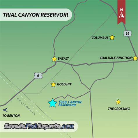 Trail Canyon Reservoir Dyer Nv Esmeralda County