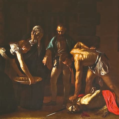 Caravaggio Beheading Of John The Baptist