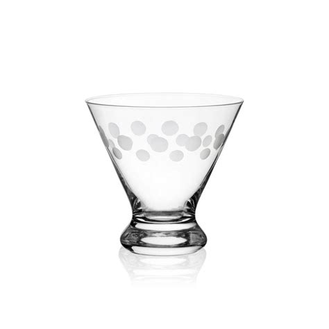 Cheers® Set Of 4 Stemless Martini Glasses Mikasa