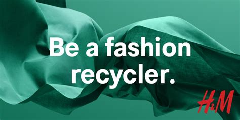 Fashion and quality at the best price in a sustainable way. Recycle Your Clothes with H&M