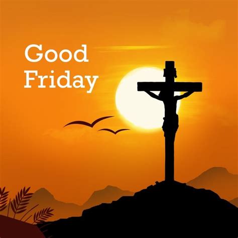 Religious cross religious good friday. Good Friday Jesus On Cross Vector Graphic, Good Friday ...