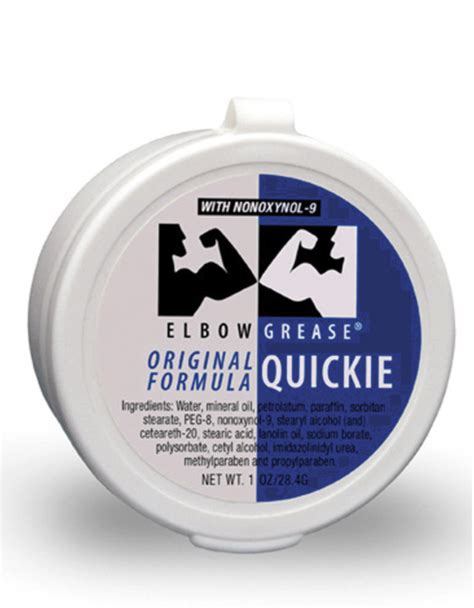 Elbow Grease Cream Original Quickie HUMANITY