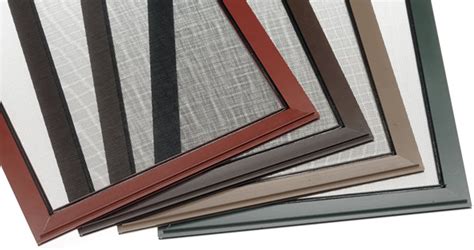 Types Of Window Screen Frames In Solana Beach North County Mobile Screen
