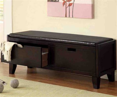 Find the perfect home furnishings at hayneedle, where you can buy online while you explore our room designs and curated looks for tips, ideas & inspiration to help you along the way. Black Storage Bench with Cushion - Home Furniture Design