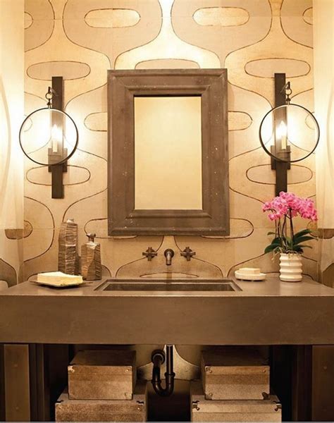 Conjunto lavamanos y pedestal baño loza blanco. 18 Diseños De Lavabos Para El Cuarto De Baño