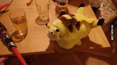 Rare Footage Of A Pikachu Giving Birth 9gag