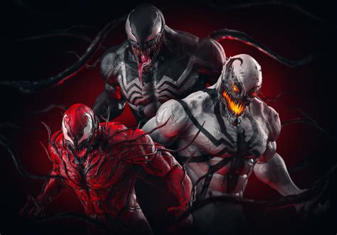 Artstation Venom X Carnage X Antivenom Abrar Khan Marvel Spiderman