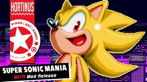 Super Sonic Mania Beta Mod Release Youtube