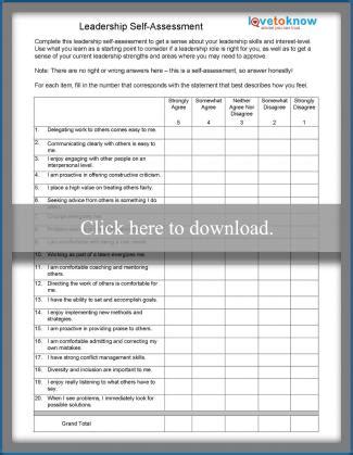 Some styles will work for you while others won't. Free Printable Leadership Skills Test | LoveToKnow