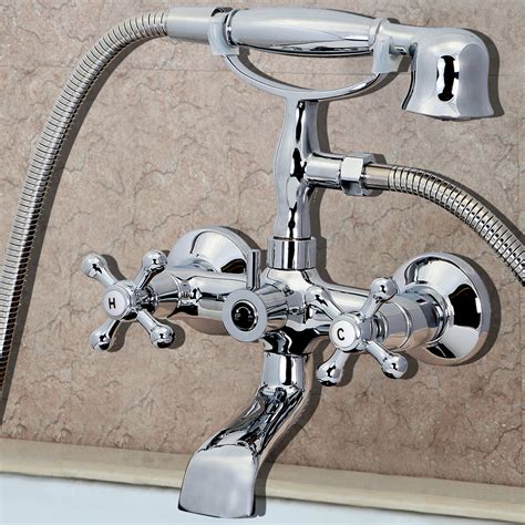 Find the perfect mobile home faucet here at mobile home parts store! Preenex Bathroom Clawfoot Shower Bathtub Combo Faucet ...