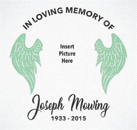 In Loving Memory Svg Your Wings Were Ready But Our Hearts