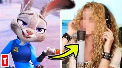 The Voices Behind Zootopia Disney Characters Youtube