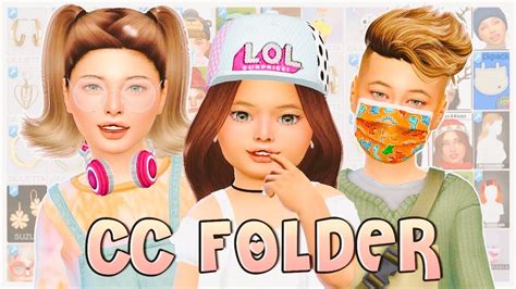 100 Toddlerandkids Accessories Cc Folder 🧚‍♂️ The Sims 4 Custom Content