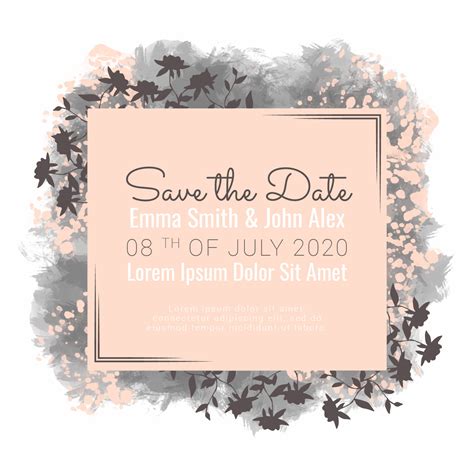 Save The Date Banners Vector Art Icons And Graphics For Free Download
