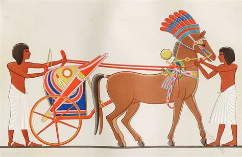 Chariot Relating To A Prince Tell El Amarna 18th Dynasty
