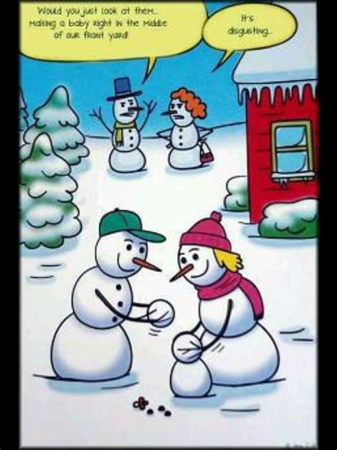 Snowman Humor Christmas Humor Funny Winter Humor