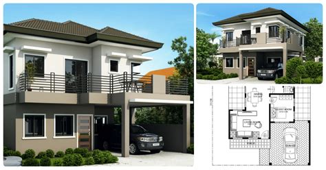 Double Storey Beautiful House Plan My Home My Zone