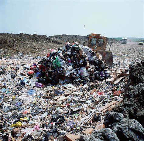 Landfill Site Photograph By Robert Brook Science Photo Library Pixels