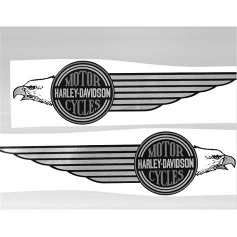 Decals And Stickers Harley Davidson Eagle Gas Tank Decal 14064 84 Parts