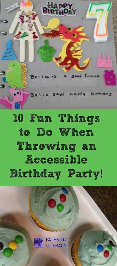 Maybe you would like to learn more about one of these? 10 Fun Things to Do When Throwing an Accessible Birthday ...