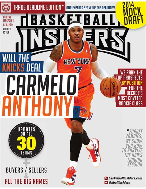 Basketball Insiders Magazine 2014 Nba Trade Deadline Issue By