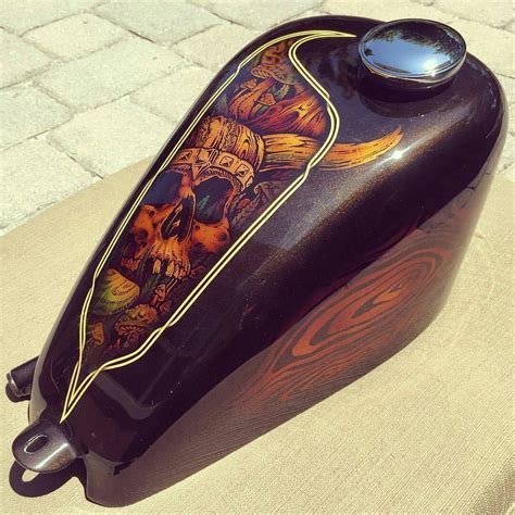 5 Custom Paint Motorcycle Gas Tanks References PAINTXG