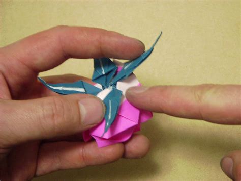Rose Calyx Doftnet Origami