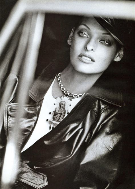 Uk Vogue Sept 1992 Linda Evangelista By Peter Lindbergh Peter