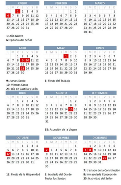 Calendario Festivos Nacionales 2022 Boe Zona De Información