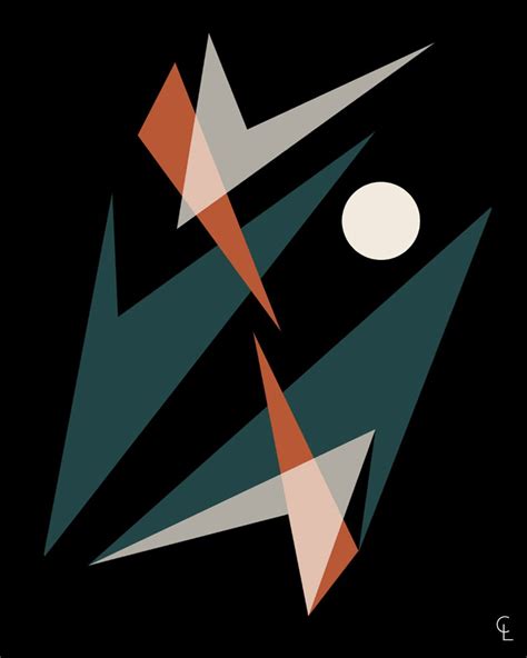 Charline Lancel Abstract Art Geometric Art Abstract