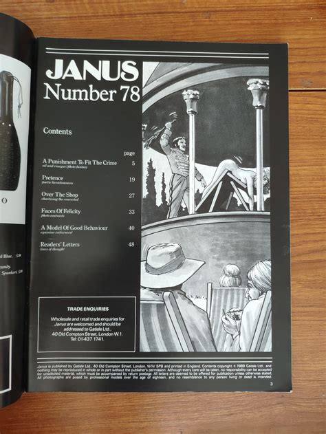 X Vintage Janus Magazine Issue 78 Etsy