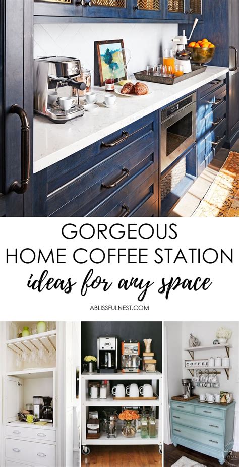 Gorgeous Home Coffee Station Ideas For Any Space A Blissful Nest